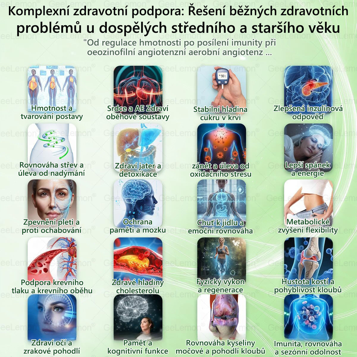 🍃🎁 𝐆𝐞𝑒𝑙𝑒𝐦𝐨𝐧® Glum𝐚𝐬𝐞tide 8 v 1 – Zeštíhlující nano mikrojihlový náplast 🇨🇿 Jen 1× denně ✅ Viditelné změny za 7 dní – na obezitu, kardiovaskulární zdraví, diabetes a kloubní problémy